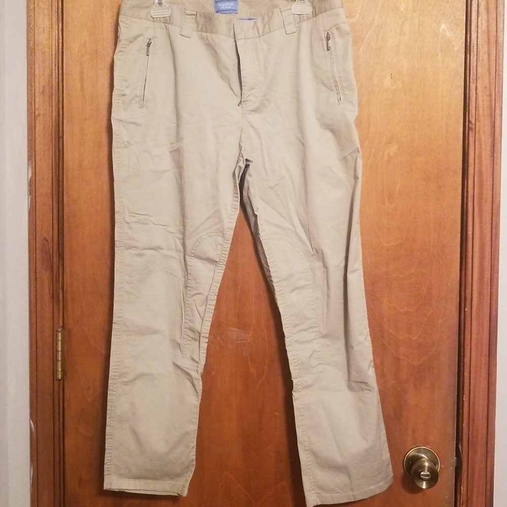 Khaki Capris